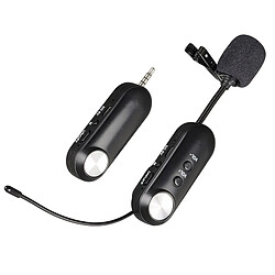 Universal Microphone sans fil clip collier cravate microphone portable microphone microphone pour l'enregistrement de l'appareil photo | Microphone