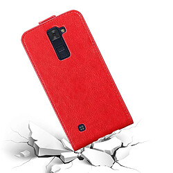 Cadorabo Coque LG K8 2016 Etui en Rouge pas cher