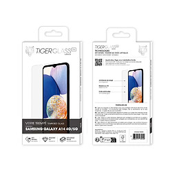 Tiger Verre Trempé pour Samsung Galaxy A14 4G/5G Anti-rayures avec Applicateur Transparent