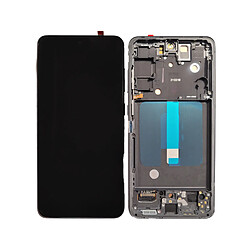 Ecran complet sur chassis pour Samsung Galaxy S21 FE 5G SM-G990B noir 6,4" vitre tactile + ecran LCD - VISIODIRECT -