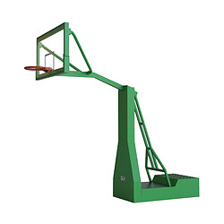 Modèle De Cerceau De Basket-ball En Plastique 1/32 Pour Figurines D'action Accessoires De Scène Vert