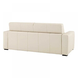 Inside 75 Canapé convertible EXPRESS 120cm DREAMER polyuréthane beige,. matelas 16 cm pas cher