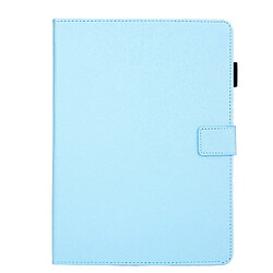 Etui en PU avec stockage de cartes bleu clair pour votre Apple iPad 9.7 (2018)/9.7 (2017)/Air 2/Air