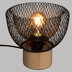 Atmosphera, Createur D'Interieur Lampe Ewan H 18,5 cm Noir - ATMOSPHERA