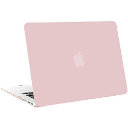 Acheter MOSISO Coque Compatible avec MacBook Air 13 Pouces A1369/A1466 Ancienne Version Sortie 2010-2017, Ultra Slim Plastique Snap on Coque Rigide Compatible avec MacBook Air 13 Pouces, Rose Quartz