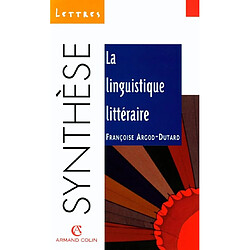 La linguistique littéraire - Occasion