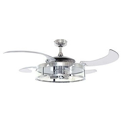 Acheter Boutica-Design Ventilateur Classic 122cm Chromé Rétractable