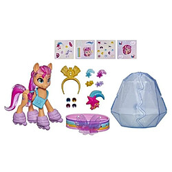 Avis Hasbro MY LITTLE PONY - A New Generation - Aventure de cristal Sunny Starscout - Figurine de poney orange de 7 - 5 cm avec surprises