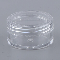 Acheter 10x Pot De Maquillage Transparent Rond Vide Pot Poudre Crème De Voyage Contenant Cosmétique 5g