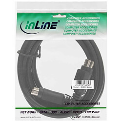 Avis Câble S-VHS, InLine®, 4 broches mini DIN mâle/mâle 2m