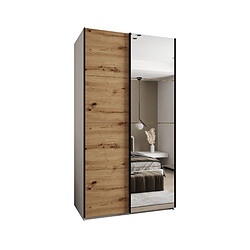 Abiks Meble Armoire à portes battantes Lux 3 245,5/130/64 2 portes