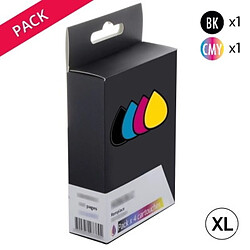 TONER SERVICES Générique HP 350XL/351XL Pack 2 Cartouches Noire et couleurs (SD412EE)