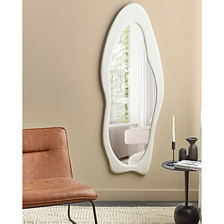 Beliani Miroir REIGNY 160 cm Blanc