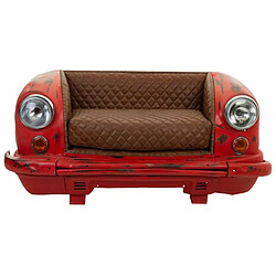 Avis Canapé Alexandra House Living Marron Rouge Voiture 68 x 68 x 157 cm