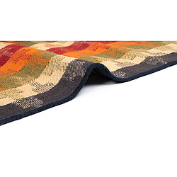 Avis Vidal Tapis de laine 211x151 orange Jajim