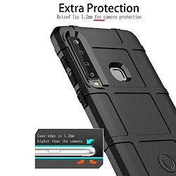 Wewoo Coque Housse en silicone à couverture totale pour de protection antichoc pour Galaxy A9 (2018) (Bleu foncé) pas cher