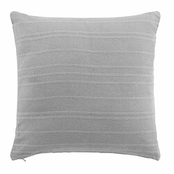 Paris Prix Housse de Coussin Lilia 40x40cm Gris