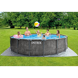 INTEX Ensemble de piscine Greywood Prism Frame Premium 457x122 cm