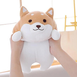 Avis Universal (40 cm gris) mignon Fat Zhiyi Inu et Kolki chien peluche, doux animal dessin animé oreiller poupée cadeau