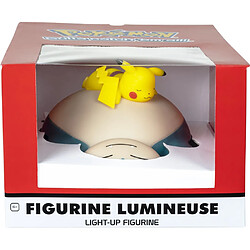 Figurine Teknofun Pokémon Snorlax et Pikachu 3D lampe LED pas cher