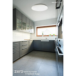 Avis Inspired Zero Smart Ceiling, 56W LED, 3000-5000K Tunable White, 3500lm, Télécommande, Blanc, 3 ans de garantie