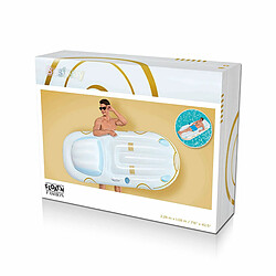 Acheter Bestway Matelas Gonflable Croisière avec Dossier et Poignées 228x108 cm Plage et Piscine 43651