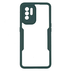 Coque en TPU + acrylique vert nuit pour votre Oppo F19 Pro+ 5G/A94 5G/Reno5 Z 5G