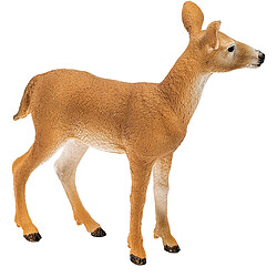 Schleich Figurine Biche de Virginie à Queue Blanche Wildlife Marron