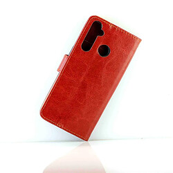 Acheter Wewoo Housse Coque Pour OPPO Realme5 Pro Crazy Horse Texture de protection en cuir à rabat horizontal avec support et fentes cartes et portefeuille et cadre photo marron