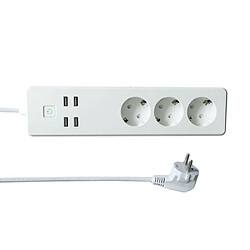 Avis Multiprise intelligente Smart Wifi blanc - R4028 - Woox