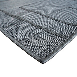 Avis Thedecofactory JUTA ASPECT ARIANE - Tapis aspect jute gris 120x160