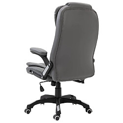 Avis Helloshop26 Chaise fauteuil siège de bureau informatique étude anthracite similicuir anthracite 02_0023982