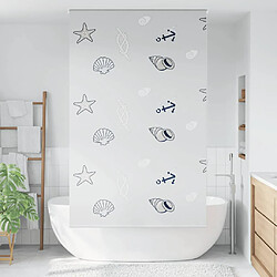 vidaXL Store enrouleur de douche 120x240 cm largeur du tissu 116 cm