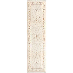 Vidal Tapis de couloir en laine 302x76 beige Darya