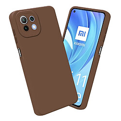 Avis Cadorabo Coque Xiaomi Mi 11 LITE (4G / 5G) / 11 LITE NE Etui en Marron