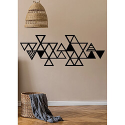 EPIKASA Décoration Murale en Métal Triangles 1