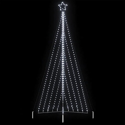 vidaXL Guirlande de sapin de Noël 570 LED blanc froid 400 cm