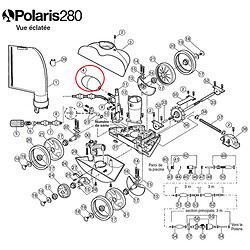 Flotteur de tête pour polaris 180/280/380 - a20 - POLARIS