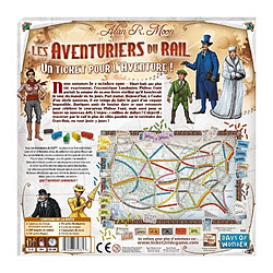 ASMODEE - Les Aventuriers du Rail USA - Jeu de societe