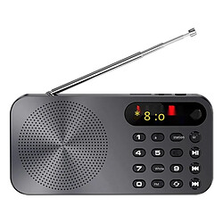 Universal Radio FM multifonctionnelle Q6 rechargeable danseuse LED affichage numérique radio |