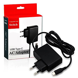 Adaptateur secteur 5V 2.4A Type C Chargeur Rapide pour Nintendo Switch 6.2" - Visiodirect -