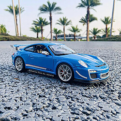 Universal 1: 18 Voiture en alliage moulé sous pression Modèle de voiture de course Décoration Cadeau de collection | Voiture jouet moulée sous pression(Bleu)