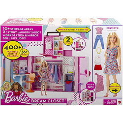 Mattel Barbie Armoire de rêves et poupée blonde