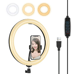 Yonis Ring Light LED 30cm Pour Selfies et Vidéos