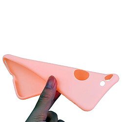 Little Boutik Coque Souple Silicone Pour iPhone X (10) / Xs (10s) Rose + Verre Trempé Anti chocs et Rayures Vitre de Protection