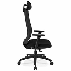 Avis Paris Prix Fauteuil de Bureau Design Tiziano 126cm Noir