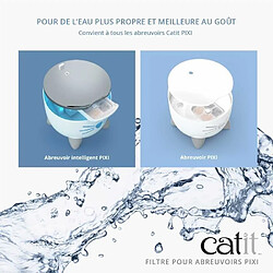 Cat-it CATIT 3 Filtres pour fontaine a eau PIXI