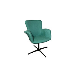 La Maison Du Canapé Fauteuil pivotant Design RIM Vert