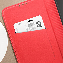 Avis Avizar Housse pour Samsung Galaxy A25 5G Cuir Véritable Porte-carte Rouge