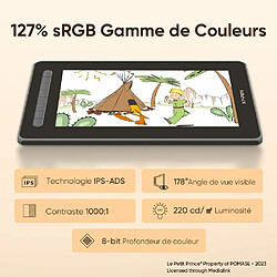 Avis XP-Pen XPPen Artist 12 2nd Tablette Graphique, Édition Le Petit Prince - Tablette Graphique Dessin avec Écran 12 Pouces Laminé, 127% sRGB, Stylet X3, Compatible avec Windows Mac Chrome OS Android Linux